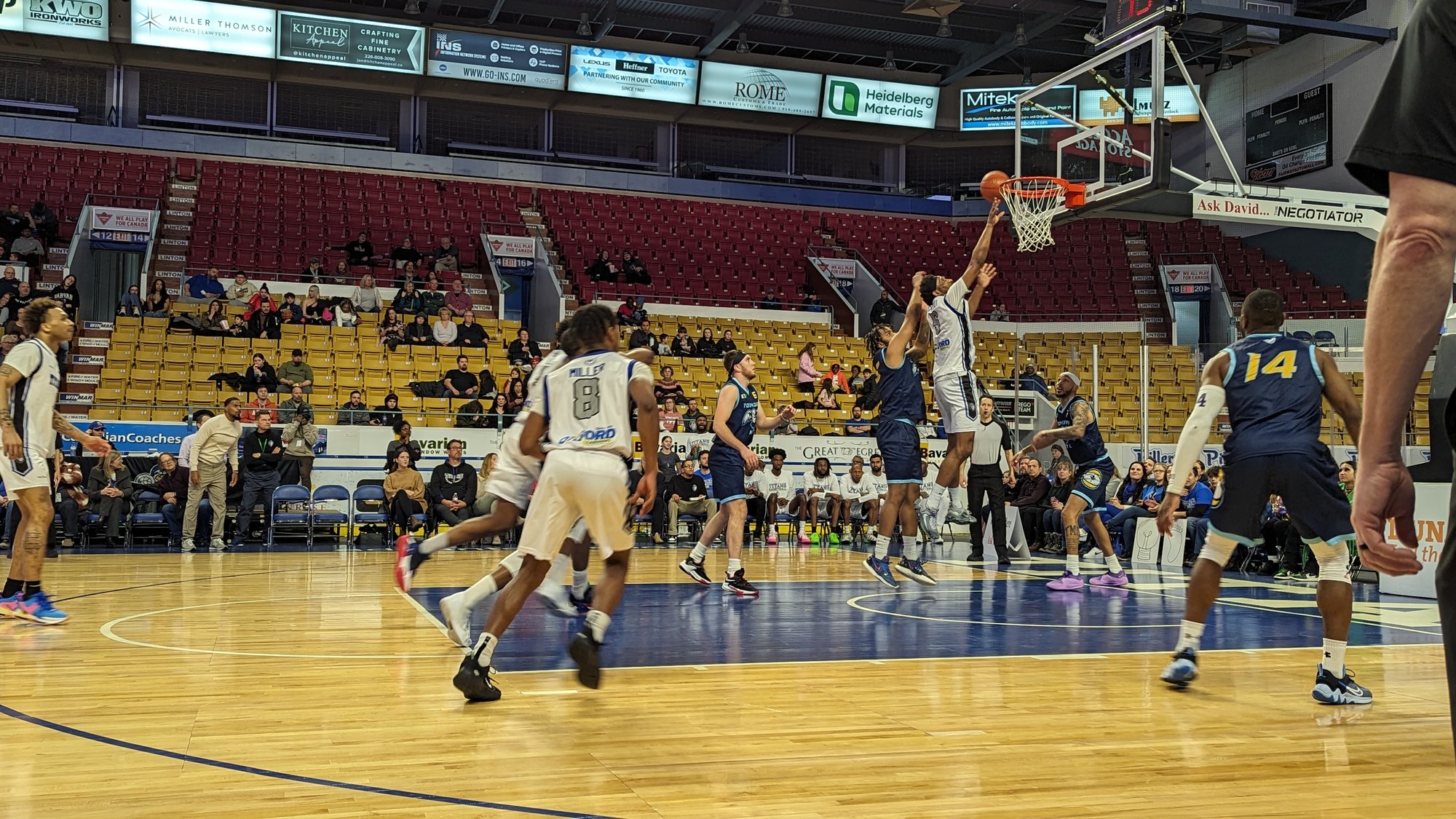 KW Titans Courtside View 1