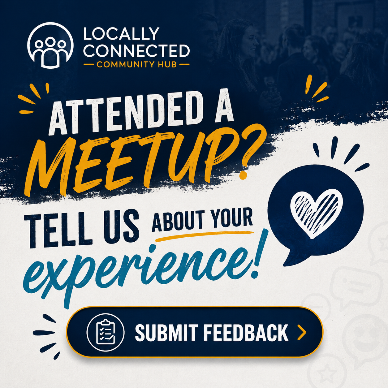 LCCHub Meetup Feedback Tile LCCHub Meetup Feedback Tile
