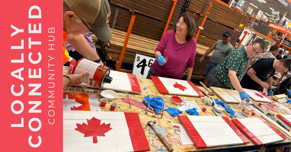 Newsletter Photo Album - DIY Wooden Canadian Flag v2